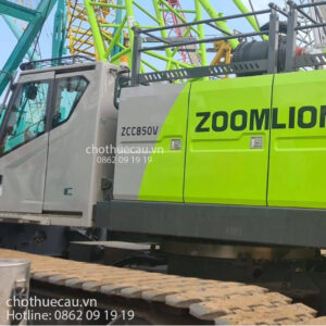 BÁN CẦN CẨU BÁNH XÍCH 85 TẤN Zoomlion ZCC850V